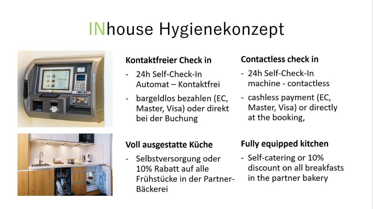 インゴルシュタット Inhouse - Wohnen Auf Zeitアパートホテル エクステリア 写真